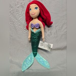 Disney Official, "The Little Mermaid" Princess Ariel Plush Doll - 12 inch w/ Tag